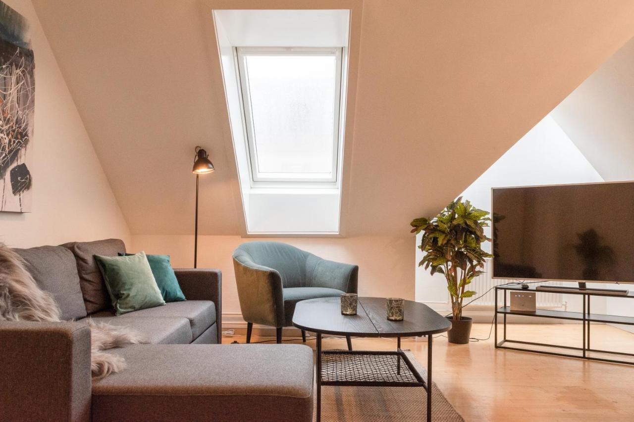 Hyggelig 2-Bedroom Apartment In The Center Of Århus Dış mekan fotoğraf